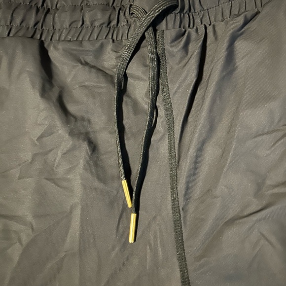 ZYIA Black Everywhere Joggers with Gold Zipper - Picture 3 of 5